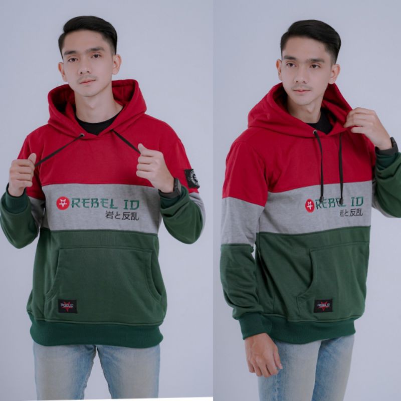 sweater 3D emblem original rebel id