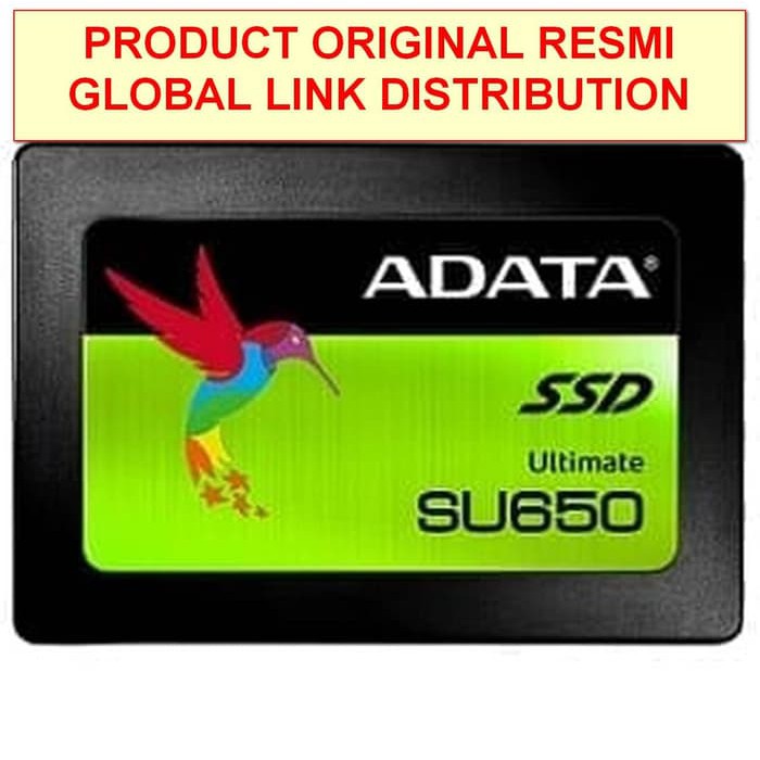 SSD Adata SU650 120GB Sata 3 2,5&quot; - SSD 120GB Sata 3 Adata SU 650