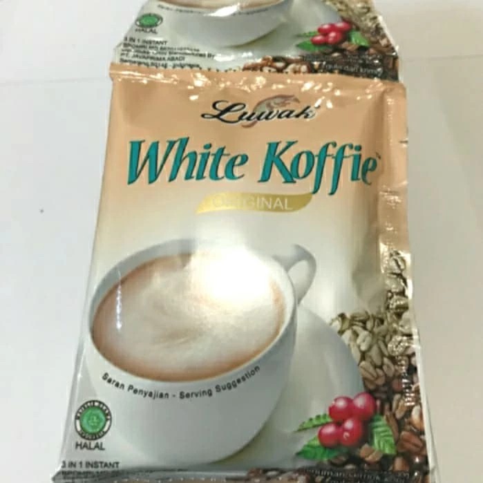 

Kopi Sachet Luwak White Koffie renceng