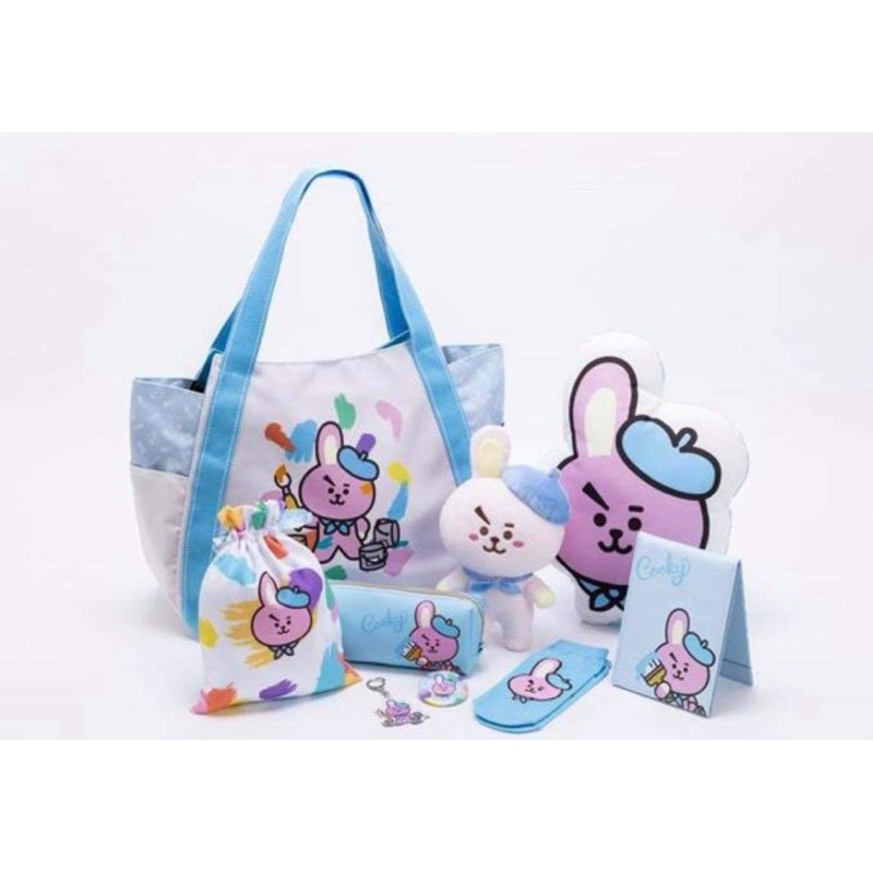 READY STOCK OFFICIAL SHARING BT21 COOKY - HAPPY BAG LOFT JAPAN