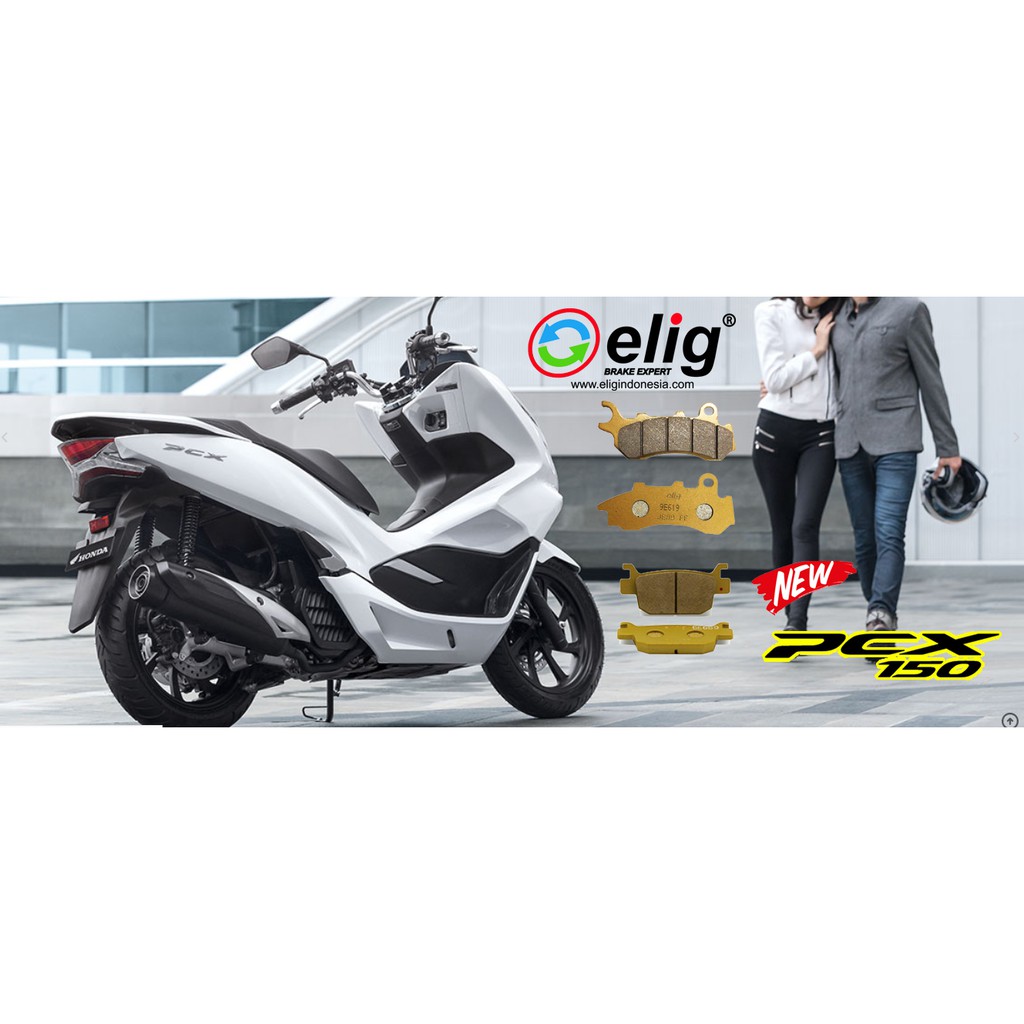 DISPAD KAMPAS REM DEPAN PCX CBS LOKAL 2018 KE ATAS EM380 ORIGINAL ELIG