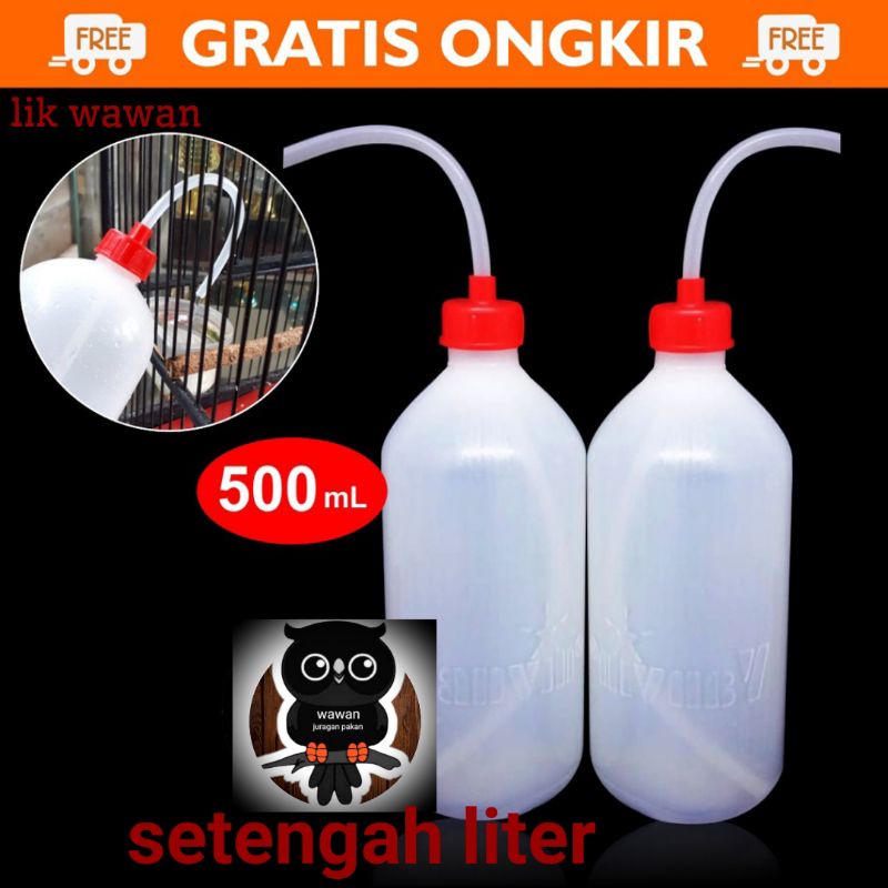 botol selang plastik, botol tempat air