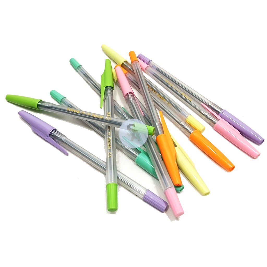 

Pulpen Oil Gel KENKO NK-7B Socute 0.5mm - Per Pcs