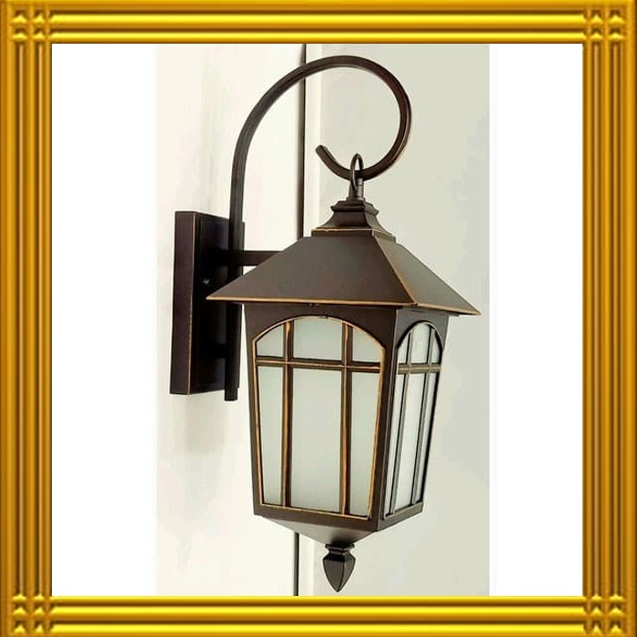 Lampu hias interior dekorasi dinding rumah teras taman garasi mobil pagar carport CLASSIC OUTDOOR ek