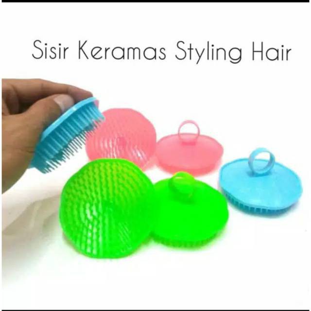 1 buah Sisir Keramas Salon