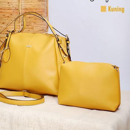 Flash Shops TERMURAH TAS WANITA GRIZELLE PREMIUM BAG MODEL 001 BELI 1 FREE 1 #