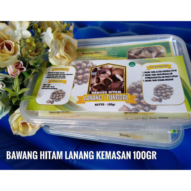 

HERBAL BAWANG HITAM TUNGGAL (BLACK GARLIC) 100GR #LJR