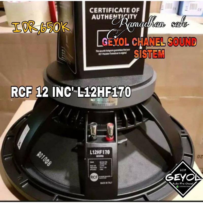 Spiker RCF 12 INCH_L12HF170