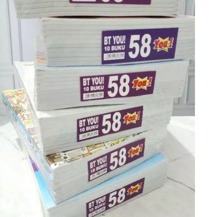 

Berkualitas 10pcs Buku Tulis You Isi 50 Lembar Murah