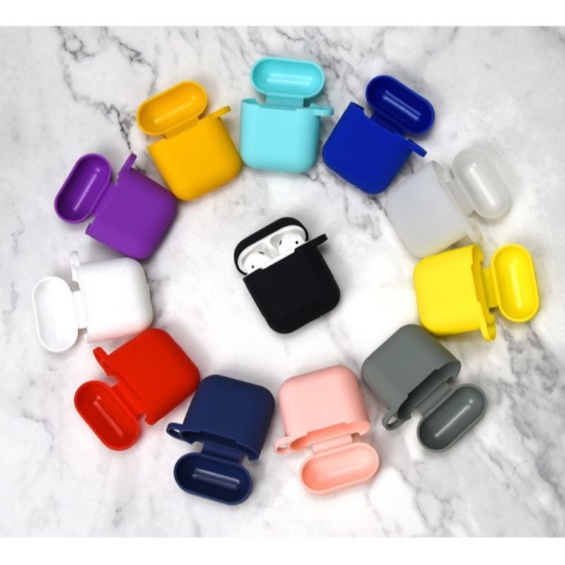 Airpods 1/2/Pro case Silikon Soft case Airpods 2 case airpods pro 1 casing airpods apple