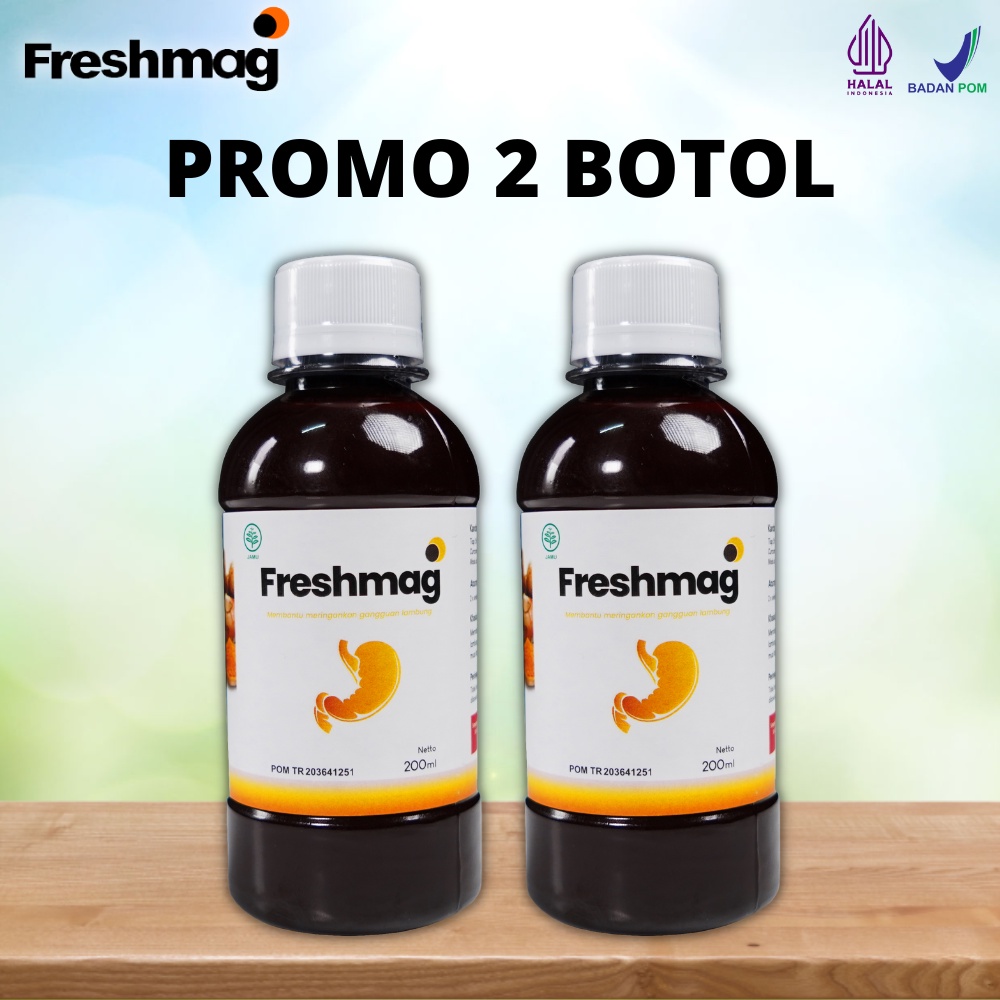 

[BIG SALE 2 BOTOL] | Freshmag | AMPUH ATASI MASALAH LAMBUNG SEPERTI ASAM LAMBUNG GERD MAAG