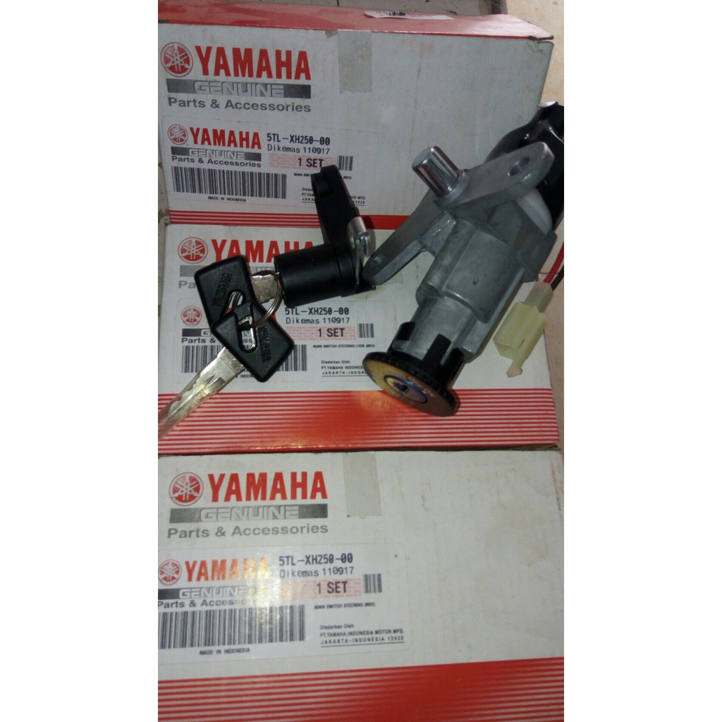 Kunci kontak satu set ori yamaha mio sporty mio smile