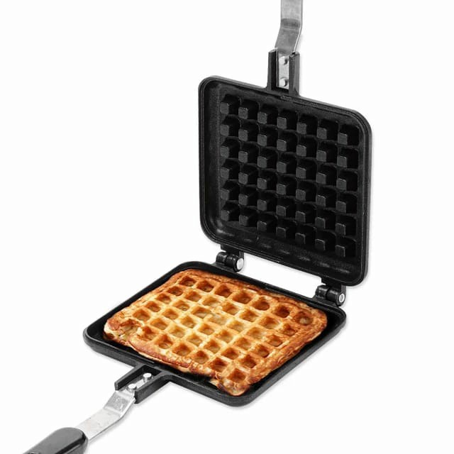 WAFFLE MAKER Cetakan Waffle Picasso Manual kompor Gas- Double Waffle