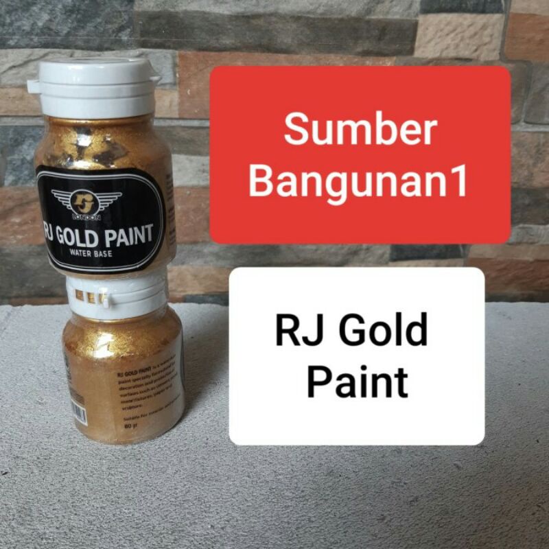 Cat Lis Gypsum emas RJ gold paint