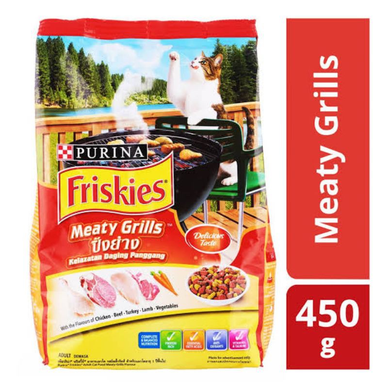 friskies meaty grills 450 gr freshpack