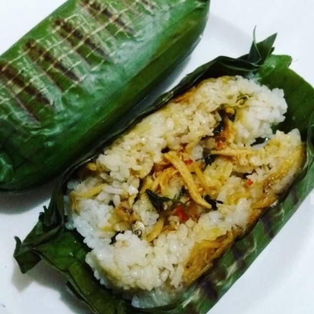 

Nasi Bakar sambal teri