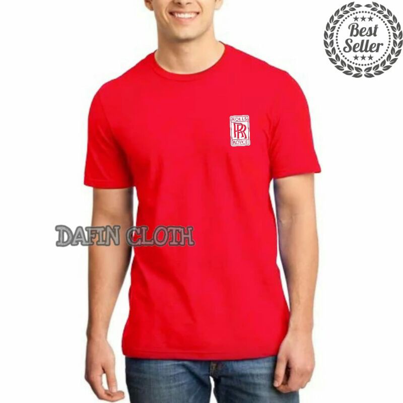 Tshirt Baju Kaos Pria Rolls-Royce Best Quality