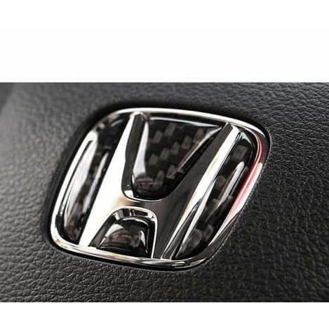 emblem honda carbon steering steer setir civic sedan HB crv turbo hrv