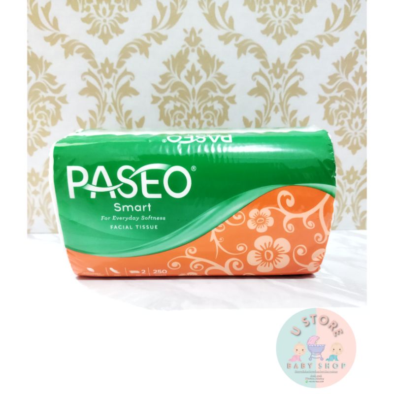 Tissue paseo Oranye Besar 250sheet/ Facial Tissue Facial Tisu. tissue Facial Tisu wajah Tisu murah 250 sheet