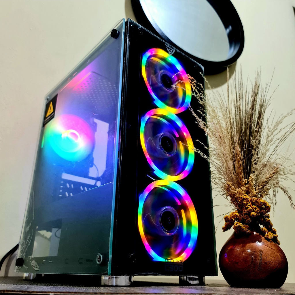 PC Rakitan Gaming Editing Core i7 3770 Ram 16 GB SSD 128GB VGA 4GB GDDR5 Siap Pakai | CR01