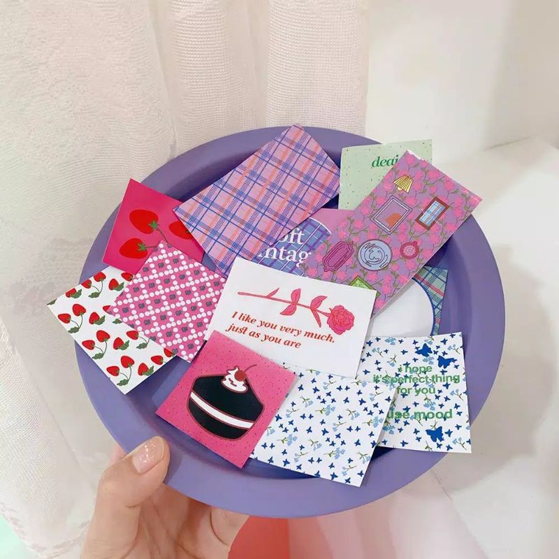 

Vintage Pattern Envelope Sticker 22 pcs