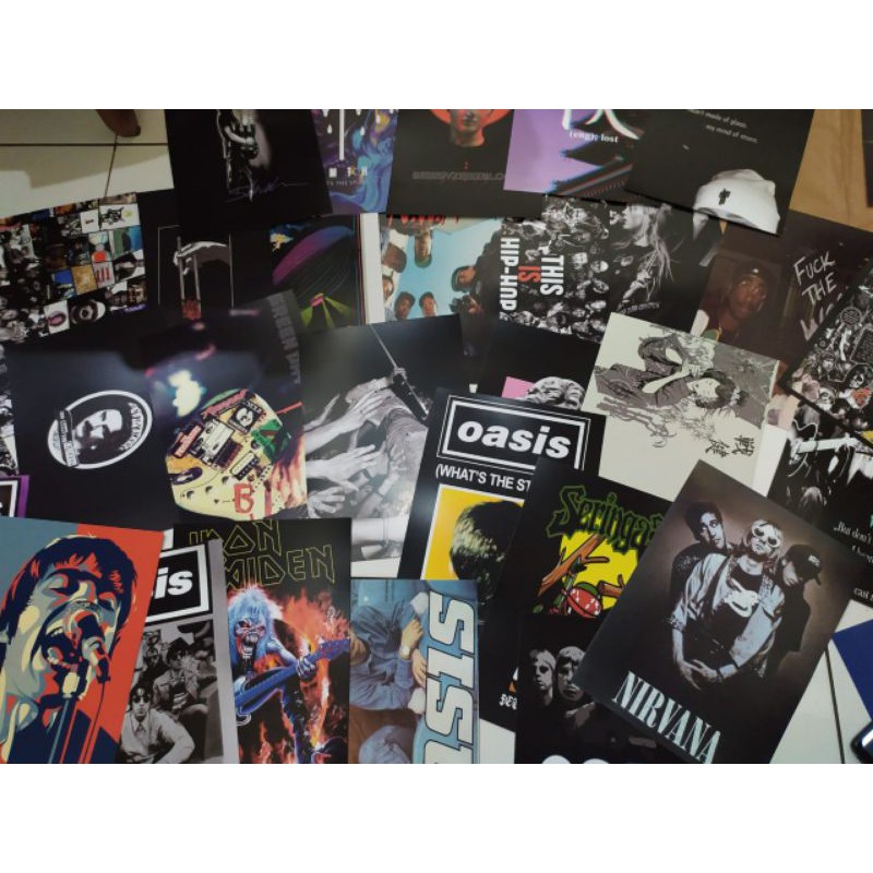 

POSTER AESTHETIC A4 ISI 20PCS