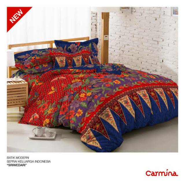 Sprei Batik Modern Carmina Sriwedari 180 x 200