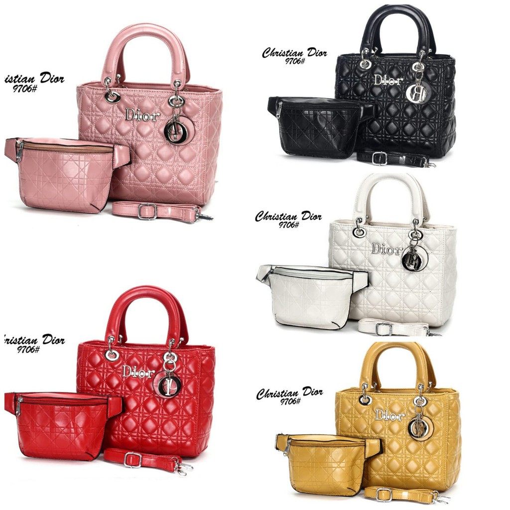 TAS SELEMPANG LADY DIOR 9706 HAND BAG MURAH TAS BRANDED WANITA TAS BATAM TAS IMPORT