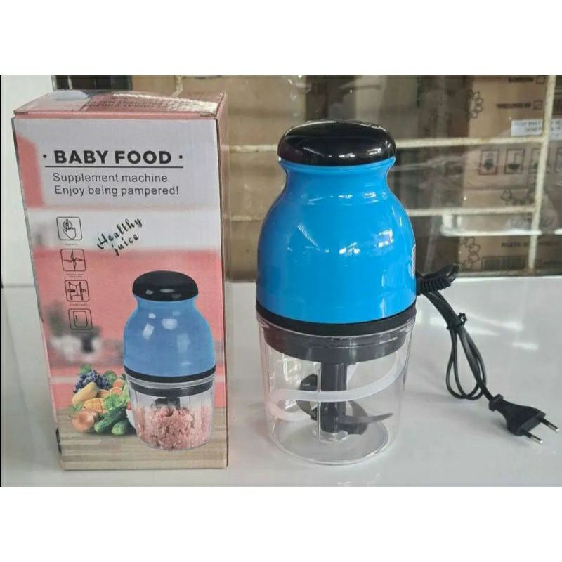 Blender elektrik listrik serbaguna pencacah mpasi bayi daging sayur buah jus bumbu dapur capsule