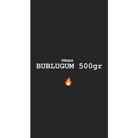 

mbkbubllegum500gr