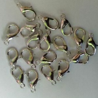 kait kalung kait masker KAITAN UDANG 12MM || KOKOTAN KALUNG/MASKER/GELANG NIKEL