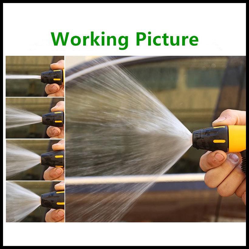 SPTA SEMPROTAN AIR STEAM CUCI MOBIL NOZZLES SPRAY WATER GUN W204 YELLOW GS8
