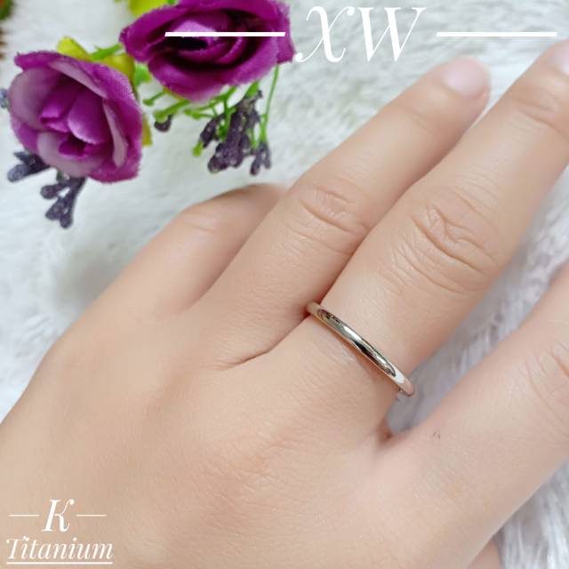 Cincin titanium anti karat RGL25/RGL26