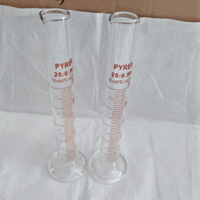 Gelas Ukur / Measuring Cylinder / Pyrex / 25 ml