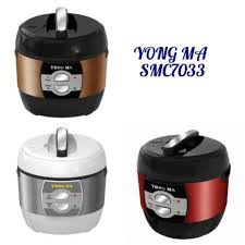 Rice Cooker Magic Com Yong Ma YongMa SMC 7033 Kapasitas 2 Liter