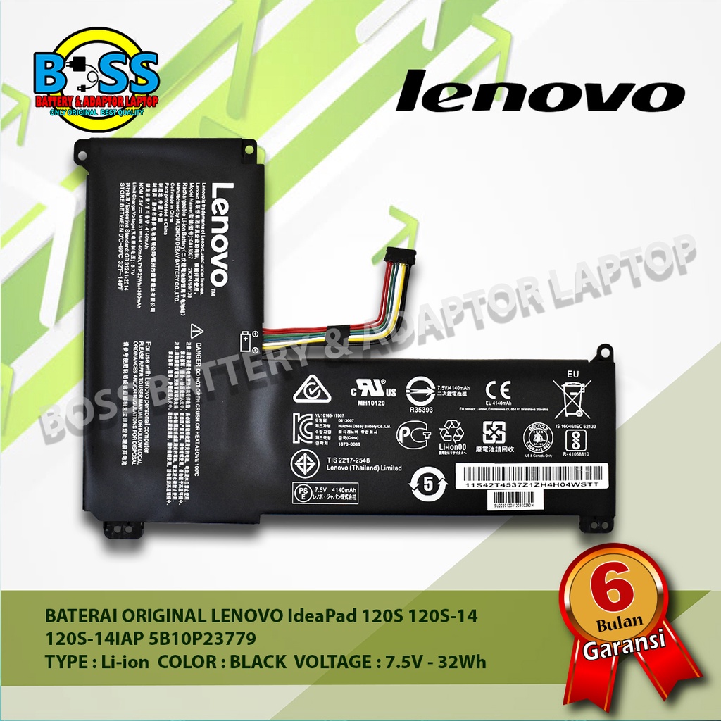 Baterai Original Lenovo 120S - 14IAP 7.5V 32WH