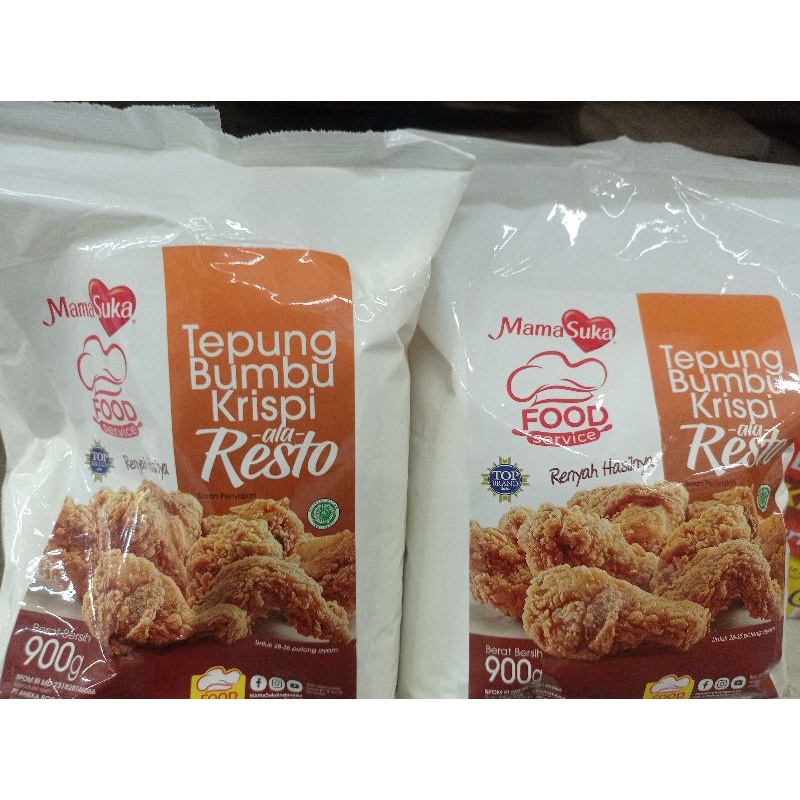 

MAMA SUKA TEPUNG BUMBU KRISPI 900GR