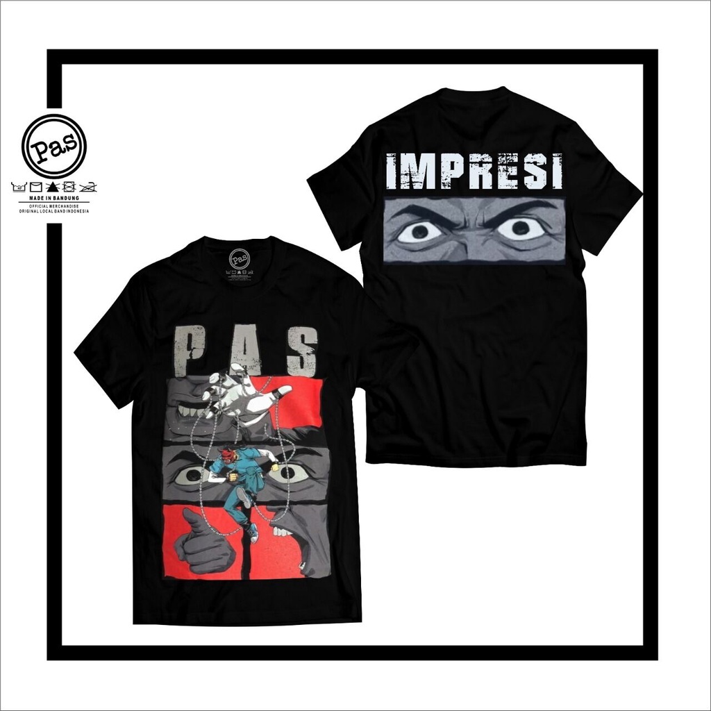 KAOS PAS BAND ORIGINAL DISTRO - KAOS PAS BAND TERBARU ORIGINAL