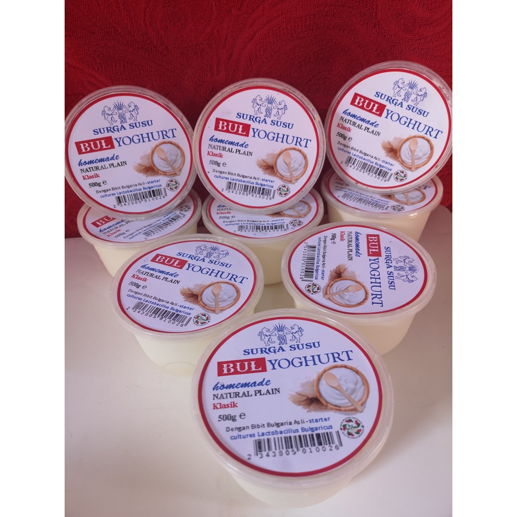 

BUL Yogurt plain, 500 gr, untuk kesehatan dan umur panjang