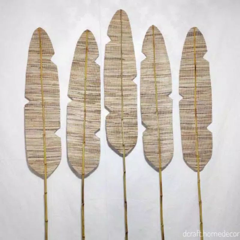 daun pisang kering /stik daun pisang