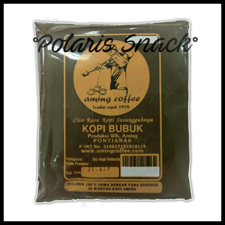 

KOPI BUBUK AMING PONTIANAK 500 GR / AMING COFFEE / KOPI PONTIANAK