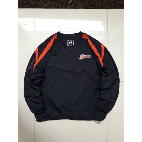 WINDBREAKER VNECK JACKET GIANTS SECOND