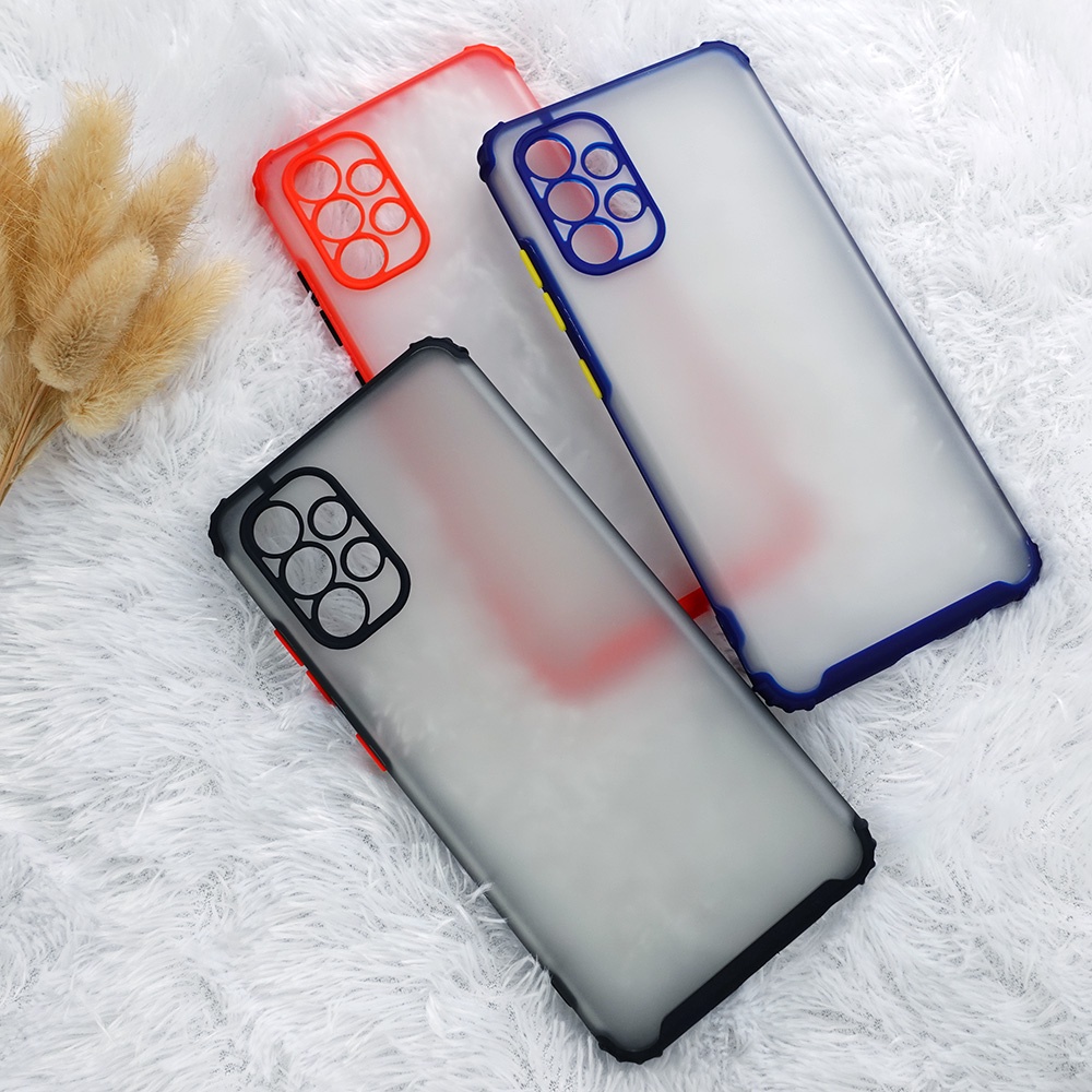 CASE SAMSUNG A02 A11 A12 A20S A30 A31 A32 A51 A52 A71 A72 NOTE 20 20 ULTRA S20 S20 PLUS S21 S21 PLUS S21 ULTRA CASE AEORO HARDCASE SAMSUNG DOVE BUTTON