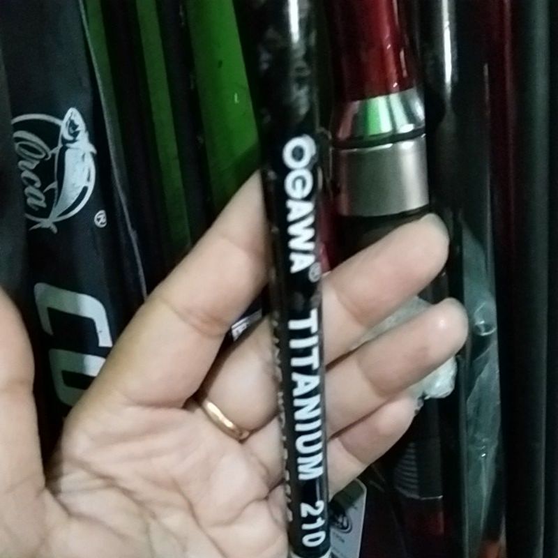 blank motif bahan joran ogawa titanium 210 12-25 lbs