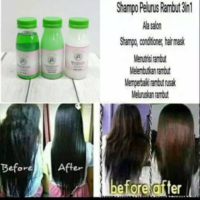 Pelurus rambut tanpa Catok