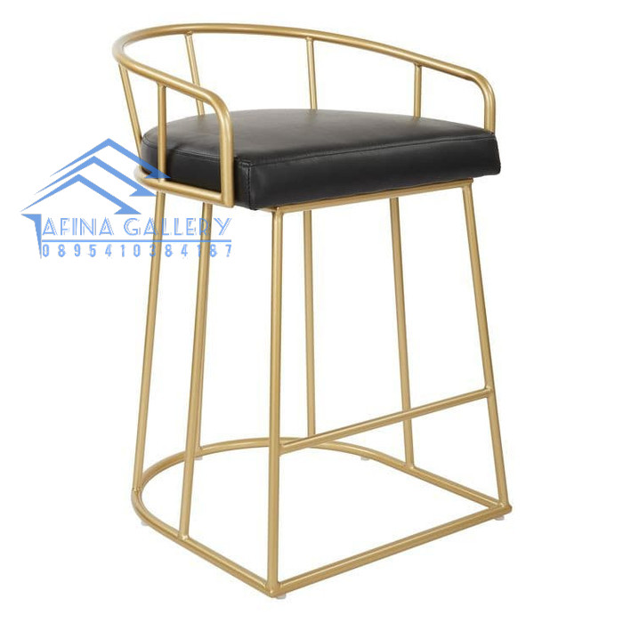 Kursi bar besi terbaru dudukan busa mini bar modern
