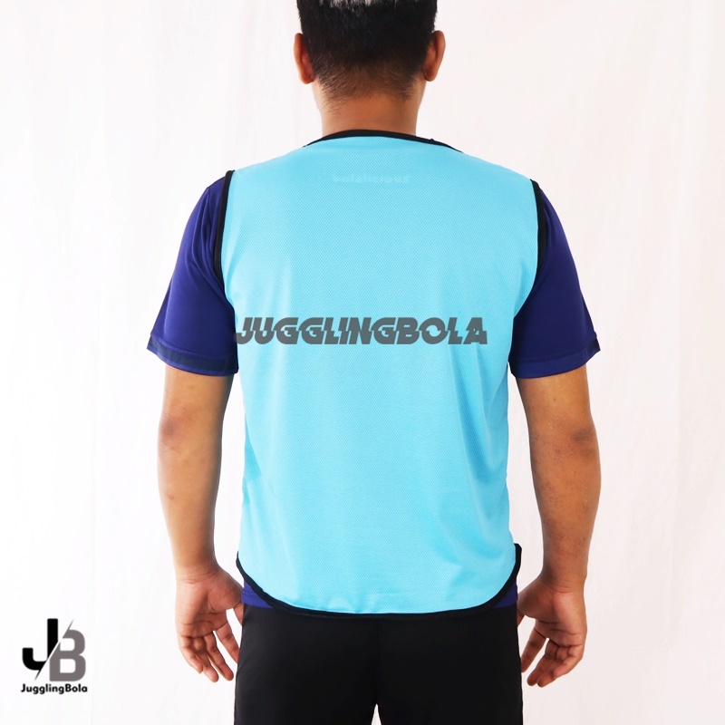 Rompi Bola Latihan Futsal Sepakbola Karet Samping Flexible Size Polos