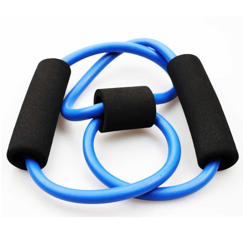 Set Alat Olahraga Gym Fitness Roller Push Up Bar Hand Grip 6 in 1