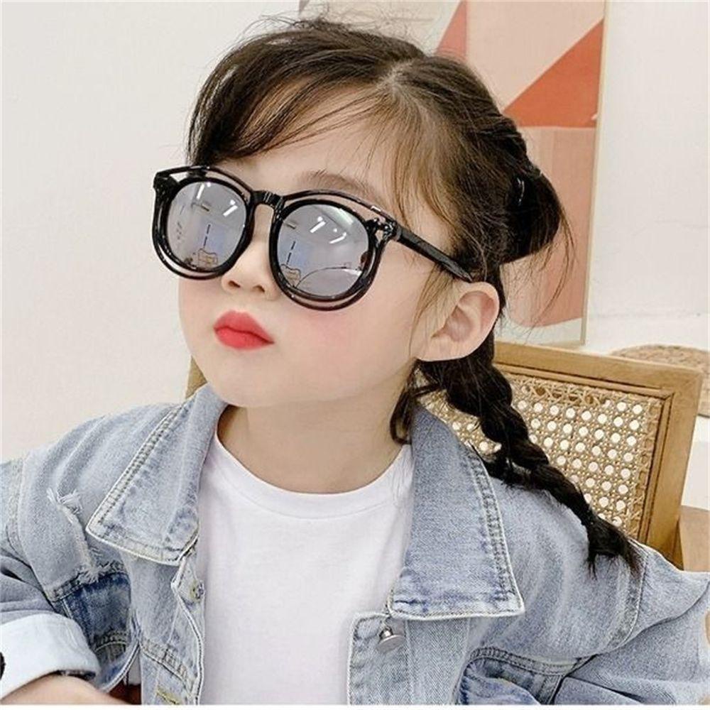 Lily Anak Kacamata Hitam Warna-Warni Lucu Fashion Liburan Luar Ruangan Kartun Anak-Anak Eyewear