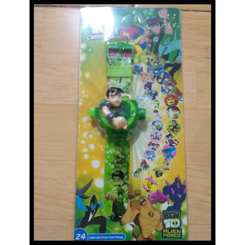 STOK TERBATAS Jam Tangan proyeksi Ben10 / Jam tangan Digital anak-anak Ben 10